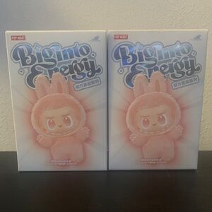 POP MART Big Into Energy Pink Bunny Vinyl Figure - Kids Toys